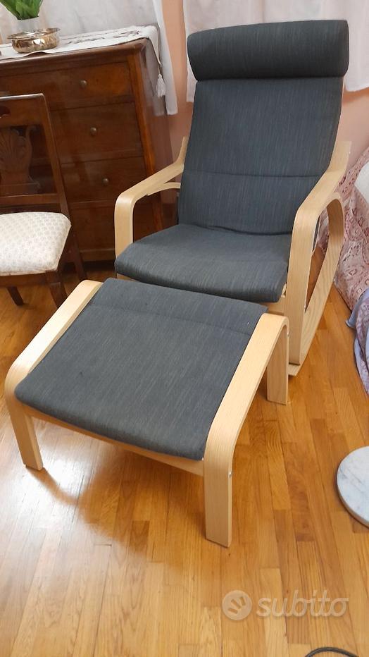 Poltrona e poggiapiedi Mobili usati Roma e provincia