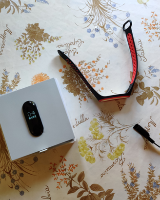 Xiaomi Mi Band 3 con Cinturino rosso/nero