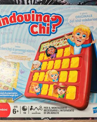 gioco da tavolo indovina chi? 