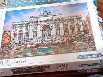 puzzle Clementoni di 500 pezzi NUOVO