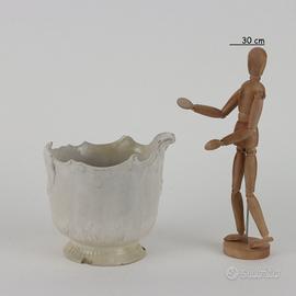 Cachepot in Maiolica Bianca - '700