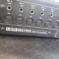 Mixer vintage lem multimix 12+8