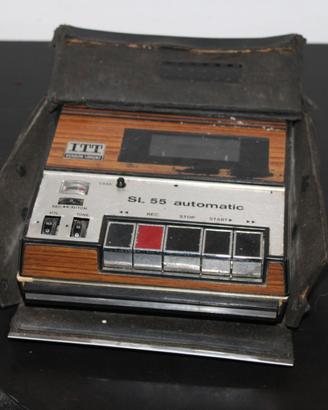 Registratore a cassette vintage ITT Schaub-Lorenz