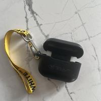 OFF-WHITE Cintura Grafica Airpods Pro Cover Nero