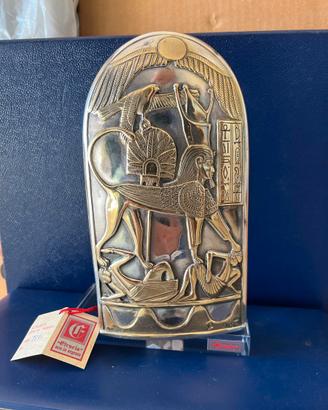 Etruria Argenti. scudo cerimoniale di Tutankhamon 