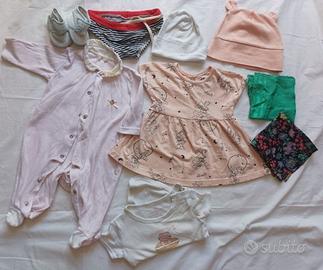 Lotto Abbigliamento  Neonata vestiti blocco