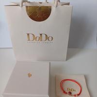 Bracciale dodo pad mini coccinella oro rosa nuovo