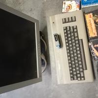 comodor 64 con tac 2 e qualche gioco