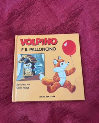 Libro vintage tony wolf volpino e il palloncino