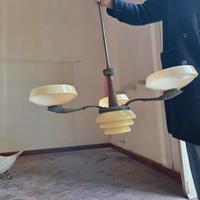 Lampadario Vintage anni '40/'50 