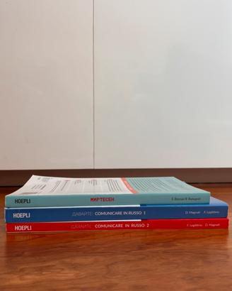 Set libri di Russo (liceo linguistico)