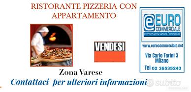 130/26 RISTORANTE PIZZERIA zona Varese mq 200