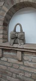 Borsa fiocco