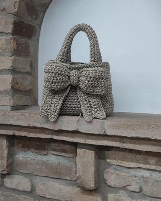 Borsa fiocco
