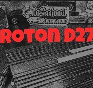 amplificatore old school proton d275