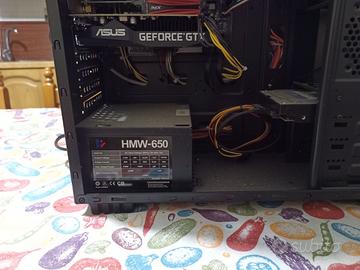 Alimentatore PC DESKTOP ATX 650W  6+2PIN x VGA