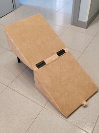 pouf scaletta per animali domestici  NUOVA