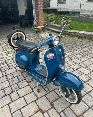 Vespa 125 primavera et3 bleu marine