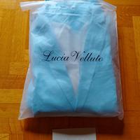 Abito uomo leggero azzurro nuovo taglia L