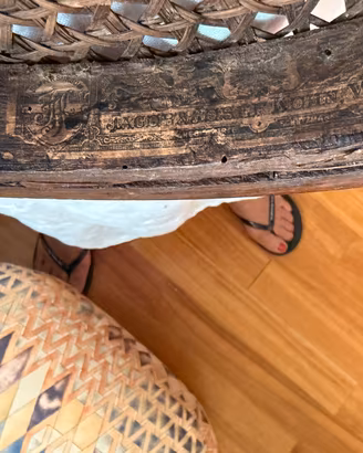 6 sedie thonet originali piu poltroncina
