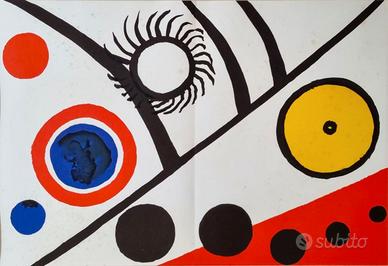 CALDER ALEXANDER "Sole nero"