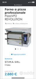 Forno Pizza VP2 Revolution - Stima s.r.l.