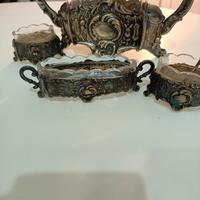 antica oliera italiano argento 800