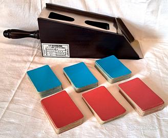 SABOT Le Banquier + 6 mazzi di carte dal Negro