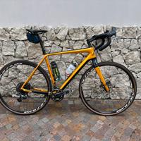 Scott addict gravel 10, taglia L, color ORO