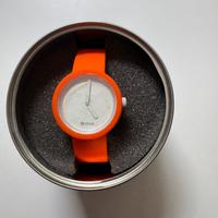 Orologio O clock arancione L