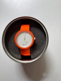 Orologio O clock arancione L