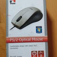 Mouse ottico Trust con attacco PS/2  - Nuovo