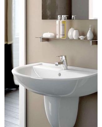 Lavandino Dolomite Quarzo + Rubinetteria + Scarico