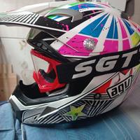 casco cross enduro agv taglia 60