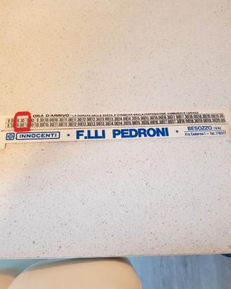 segna ora d'arrivo vintage nuovo