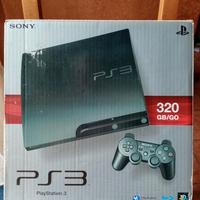 PlayStation 3 con giochi originali e imballo 