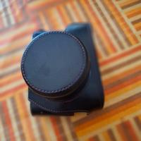 Custodia in cuoio per Leica