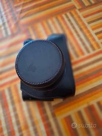 Custodia in cuoio per Leica