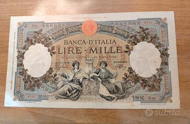 1000 lire repubbliche Marinare banconota Lira 