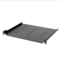 Mensola per Rack 19" 350mm 1U Nera 2 Punti