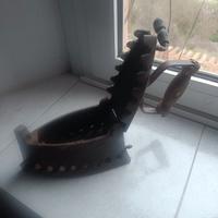 ferro da stiro d epoca a carbone 