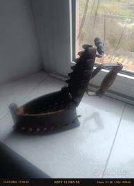 ferro da stiro d epoca a carbone 