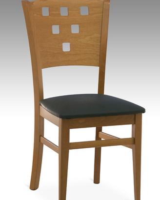 Sedie Legno Colorate Arredo Bar Imbottite Cod3080I