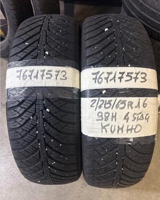 2) 2156516 98H Gomme USATE 4 STAGIONI 76717573