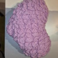 peluche cuore rosa per divano