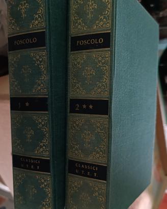 FOSCOLO - Classici UTET - 2 Volumi
