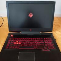 notebook HP Omen 17 RAM 16g SSD 1tb Nvidia gtx 