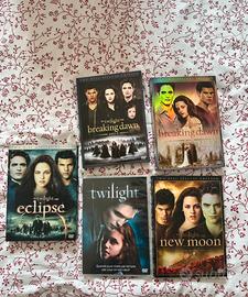 Saga Twilight in DVD