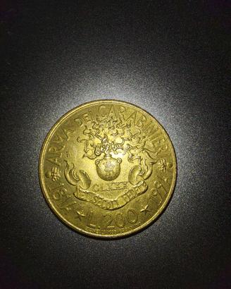 200 lire Carabinieri 1994