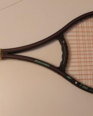 Rara vintag racchetta tennis Rossignol F200 carbon